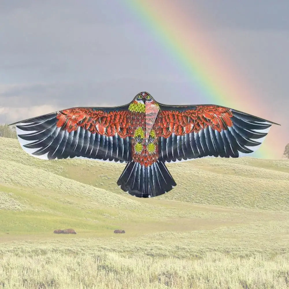 1.1m Eagle Kite with 30m Line – Outdoor Family Toy