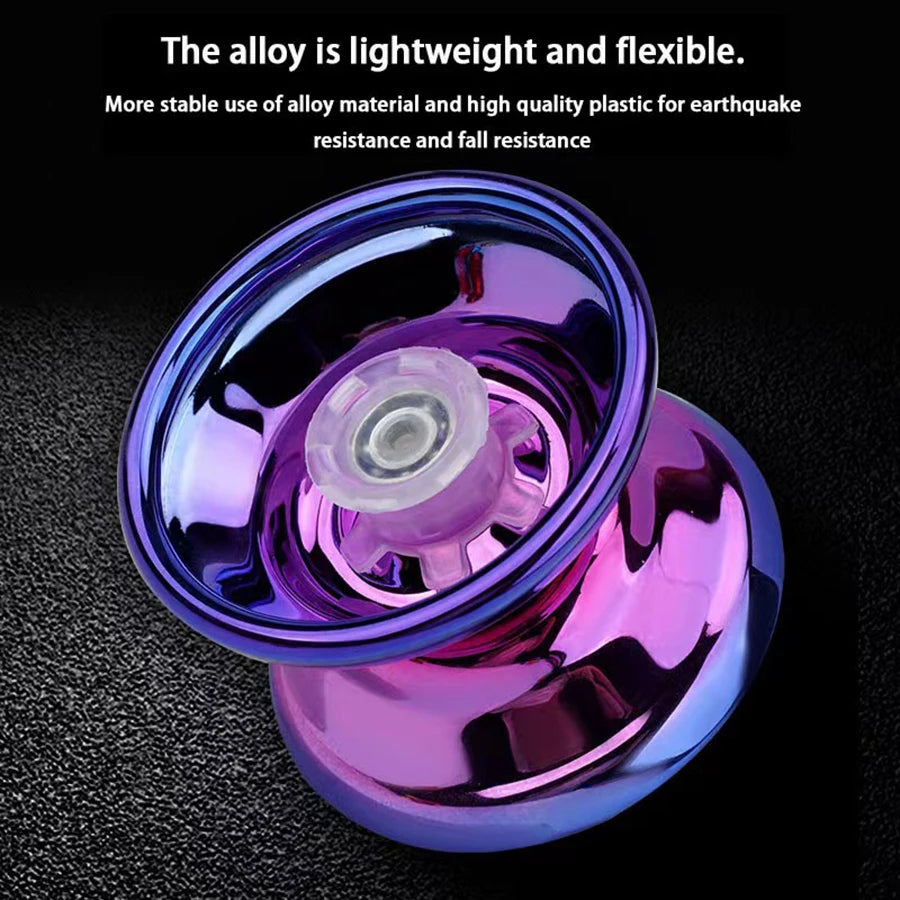 Aluminum Yoyo Ball – Beginner & Pro Toy with Accessories